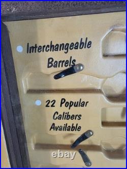 Early Vintage Thompson Center Contender TC Pistol Presentation Display Case RARE
