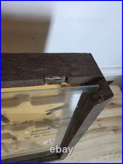 Early Vintage Thompson Center Contender TC Pistol Presentation Display Case RARE