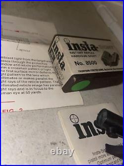 Factory Thompson Center T/C Contender Insta Sight In Box With Base! WOW