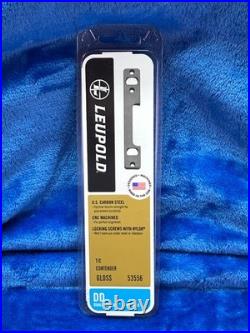 Leupold DD 1 Steel Rings Medium Height with base for Thompson Center Contender