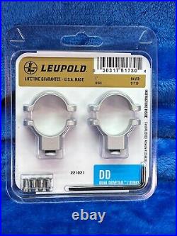 Leupold Scope Rings / Base Set for Thompson Center Arms Contender / G2 in Silver