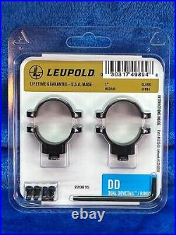 Leupold Scope Rings / Base Set for Thompson Center Arms Contender or G2 Black