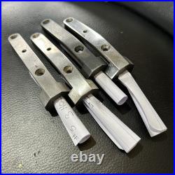Lot of 4 Vintage Thompson Center Muzzleloader 3 Hole Barrel Tangs! See Details