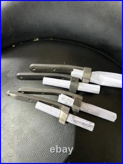 Lot of 4 Vintage Thompson Center Muzzleloader 3 Hole Barrel Tangs! See Details