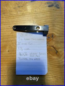Lot of 4 Vintage Thompson Center Muzzleloader 3 Hole Barrel Tangs! See Details