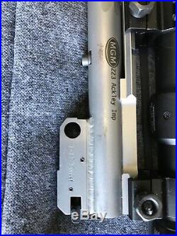 MGM-T/C Contender Custom 16 1/2 Pistol Barrel-223 AI with Burris 3-12X Scope