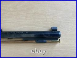 Nice! THOMPSON CENTER PATRIOT MUZZLELOADER PISTOL BARREL. 45 CAL Nice! THOMPSON CENTER PATRIOT MUZZLELOADER PISTOL BARREL. 45 CAL