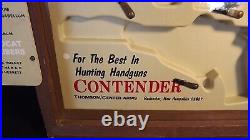 ORIGINAL Thompson/Center Arms T/C SILENT SAM Contender Store Display Case #7999