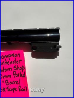 RARE 9 PORTED 10mm CUSTOM SHOP TC thompson contender barrel