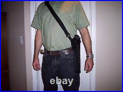 RIGHT Hand Bandoleer style Shoulder Holster THOMPSON CENTER ENCORE with 12 Barrel