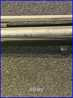 SCARCE 410 45 colt SWEET 16 vented ribbed blue barrel THOMPSON CONTENDER TC