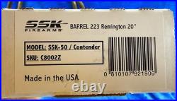 SSK50 G2 or Contender. 223 Remington 20 Barrel