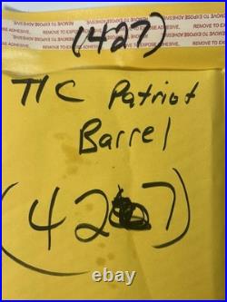 T/C Thompson Center Arms Patriot Sidelock Muzzleloader Pistol 9 Barrel