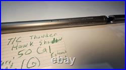 T/C Thunder Hawk Shadow Inline Muzzleloader 24 Barrel With No Breech (G) T/C Thunder Hawk Shadow Inline Muzzleloader 24 Barrel With No Breech (G)