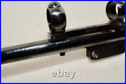 T/c Contender 30 Herrett Barrel With Beuller Base & Rings