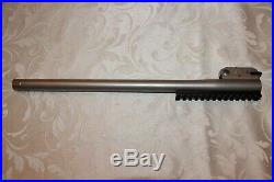 TC Encore. 357 Magnum Stainless Steel MGM Barrel 16.5 Threaded 5/8 x 24 + rail