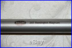 TC Encore. 357 Magnum Stainless Steel MGM Barrel 16.5 Threaded 5/8 x 24 + rail