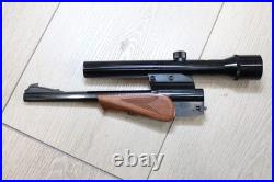 TC Thompson Center 22 LR Contender 10 Octagon Barrel with forend & bushnell scope