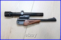 TC Thompson Center 22 LR Contender 10 Octagon Barrel with forend & bushnell scope