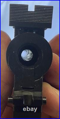 TC Thompson Center 256 Win Magnum Contender 10 Octagon Barrel Target Sights TCA