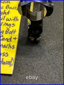 TC rare 223 REM 21 blue rifle barrel THOMPSON CONTENDER g1 SCOPE RAIL RINGS