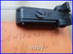 THOMPSON CENTER ARMS- Contender Adjustable Rear Sight withscrews-Ship FREE