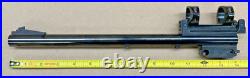 THOMPSON CENTER CONTENDER 35 REMINGTON SUPER 14 BLUED BARREL With RINGS #TC43