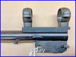 THOMPSON CENTER CONTENDER 7MM T/CU TCU SUPER 14 BLUED BARREL With RINGS #TC42