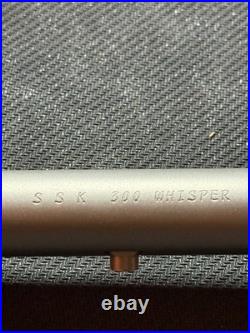 THOMPSON CENTER CONTENDER SSK 300 Whisper UNUSED Rifle Barrel ONLY SSK-50 (20)
