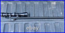 THOMPSON CENTER ENCORE 22/250 HEAVY VARMINT BARREL With CUSTOM WOOD STOCK SET