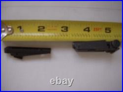 Thompsom Contender Round Pistol Barrel Front And Rear Sights Missing One Screw