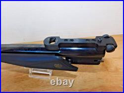 Thompson Center 222 Rem Blued 10 Long, Pachmayer Grip, Burris Scope Mount 6/27