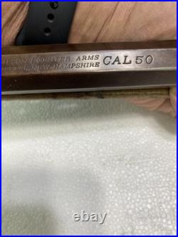 Thompson Center 50 Caliber, 15/16, 28 Browned Barrel. Mint Bore