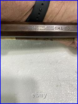 Thompson Center 50 Caliber, 15/16, 28 Browned Barrel. Mint Bore