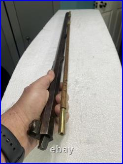 Thompson Center 50 Caliber, 15/16, 28 Browned Barrel. Mint Bore
