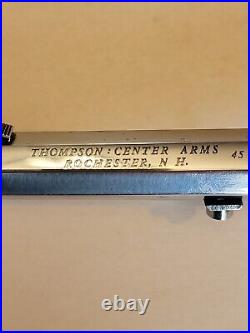 Thompson Center Arms 8 SS 45 Colt rifled Barrel withsights ported