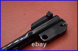 Thompson Center Arms Contender 10 Blued. 22 LR Pistol Barrel with Sights used