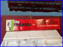 Thompson Center Arms Contender 7mm Super Mag 10 Blued Barrel NEW OLD STOCK NOS Thompson Center Arms Contender 7mm Super Mag 10 Blued Barrel NEW OLD STOCK NOS