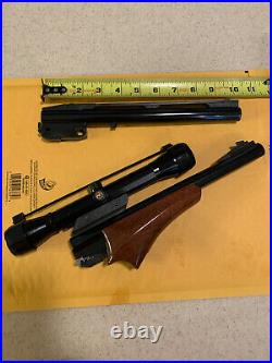 Thompson Center Arms Contender Barrel. 44 Magnum And. 22 LR withscope T/C Nice