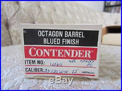 Thompson Center Arms Contender Octagon12 Barrell Blued Finish 25/20 Winchester