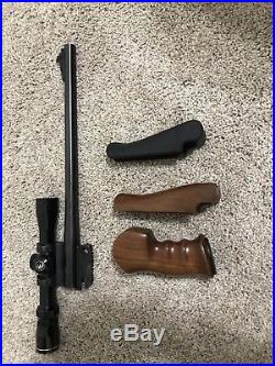 Thompson Center Arms ENCORE. 22-250 Pistol Barrel & T/C 2 X 7 Scope with grips