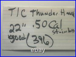 Thompson Center Arms Thunder Hawk Muzzleloader 22 SS Barrel With No Nipple