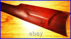 Thompson Center Cherokee Stock Butt Plate, Repaired Figure Walnut 13/16 Barrel
