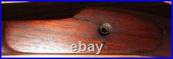 Thompson Center Cherokee Stock Butt Plate, Repaired Figure Walnut 13/16 Barrel