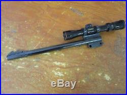 Thompson Center Contender 14 Pistol Barrel Blue 7-30 waters with Simmons Scope
