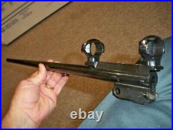 Thompson Center Contender 21 Rifle Barrel With Redfield Scope Mount & Rings