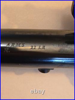 Thompson Center Contender. 22 Caliber Long Rifle LR Steel 10 Barrel