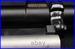 Thompson Center Contender. 22 Hornet 10 Barrel with Simmons 4-14x44 Scope Thompson Center Contender. 22 Hornet 10 Barrel with Simmons 4-14x44 Scope
