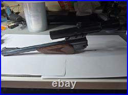 Thompson Center Contender 22 LR Blued Oct 10 Barrel and 1.5 Lobo Scope Forend