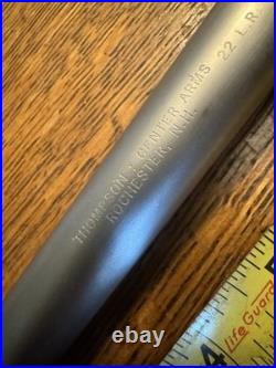 Thompson Center Contender 22 LR Match Stainless Great Shape #9199